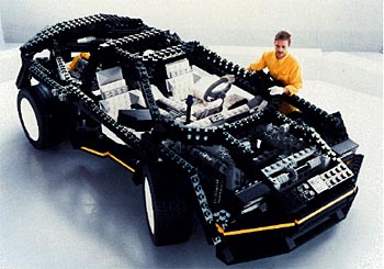 Promoten compressie cocaïne LEGO Records: grootste supercar 8880